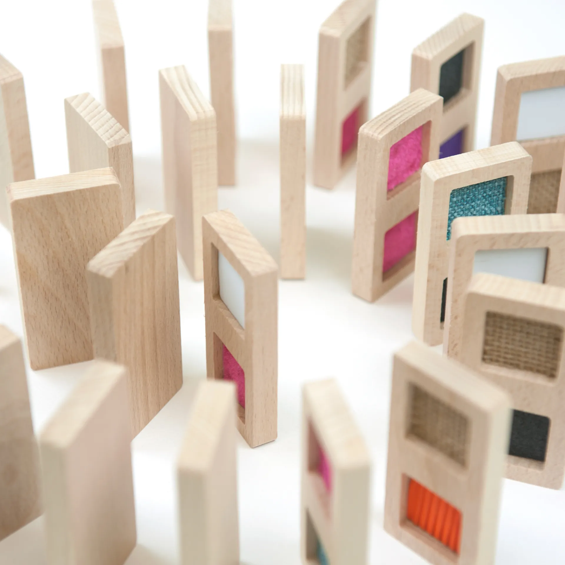 Tast-Domino "Textur", 29-tlg.