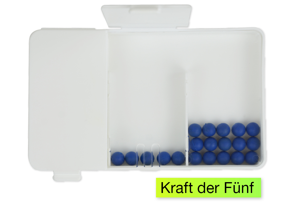 Whisper-shake box klass set vit, 24 delar i ett fodral