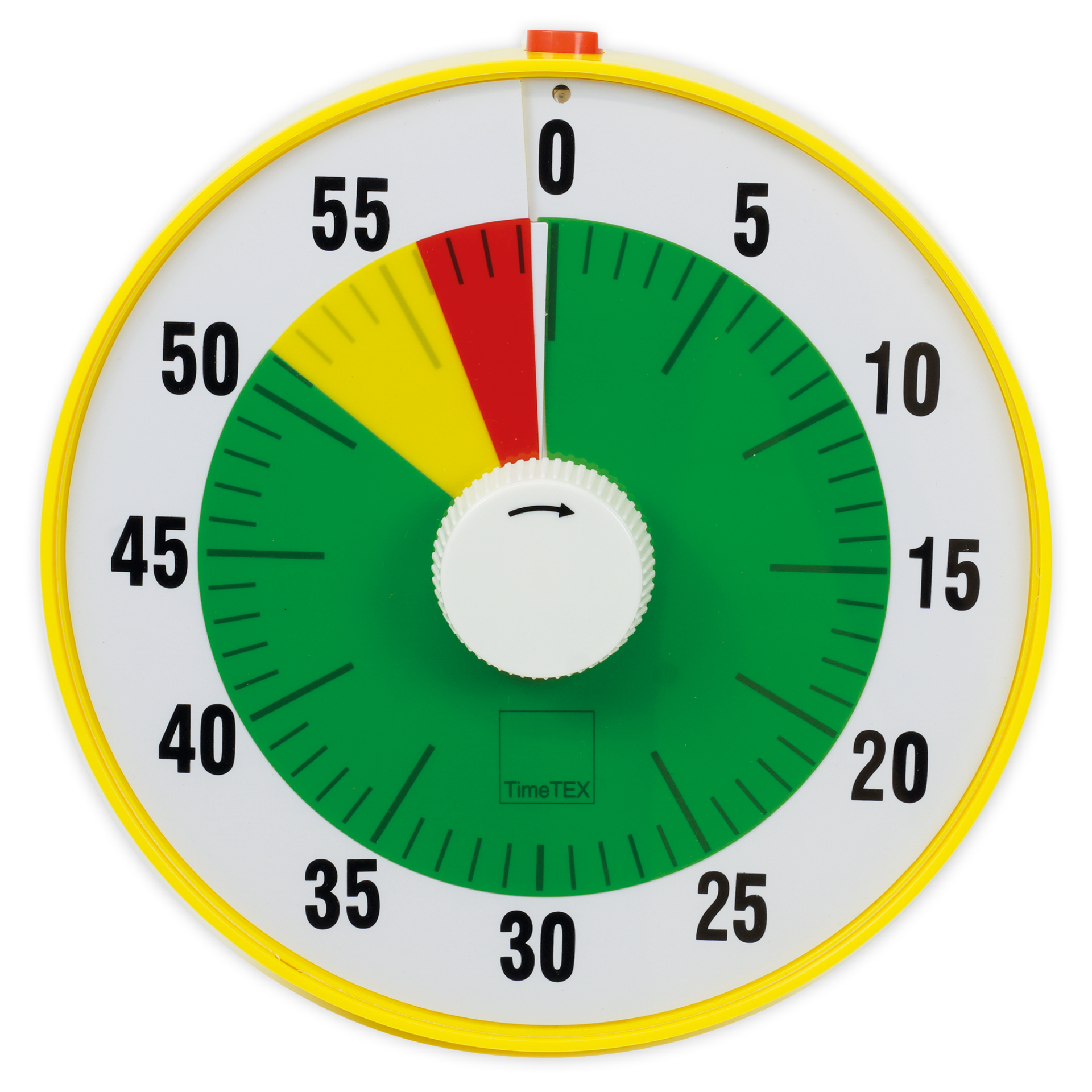 TimeTEX - Ceas temporizator "silențios" L, ø 19 cm, cu buton de pauză