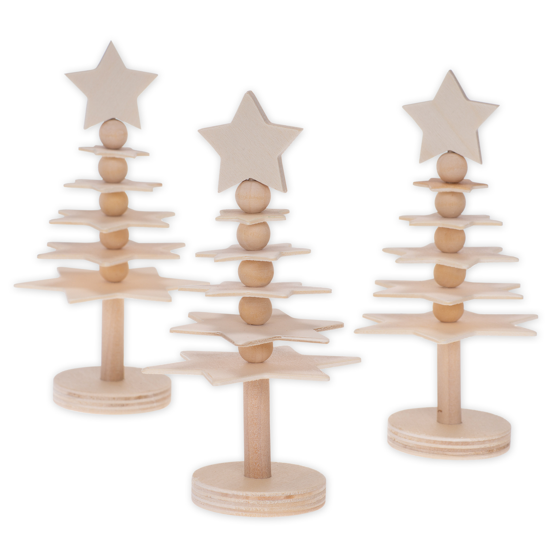 Kleiner Sternenbaum, 3 Stück, 42-tlg.