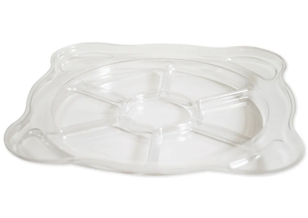 Schale transparent für Leuchtkübel, 7-fach unterteilt