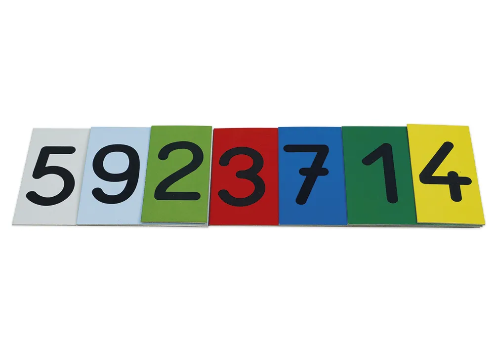 Decimale plaatswaardekaarten, 70 stuks