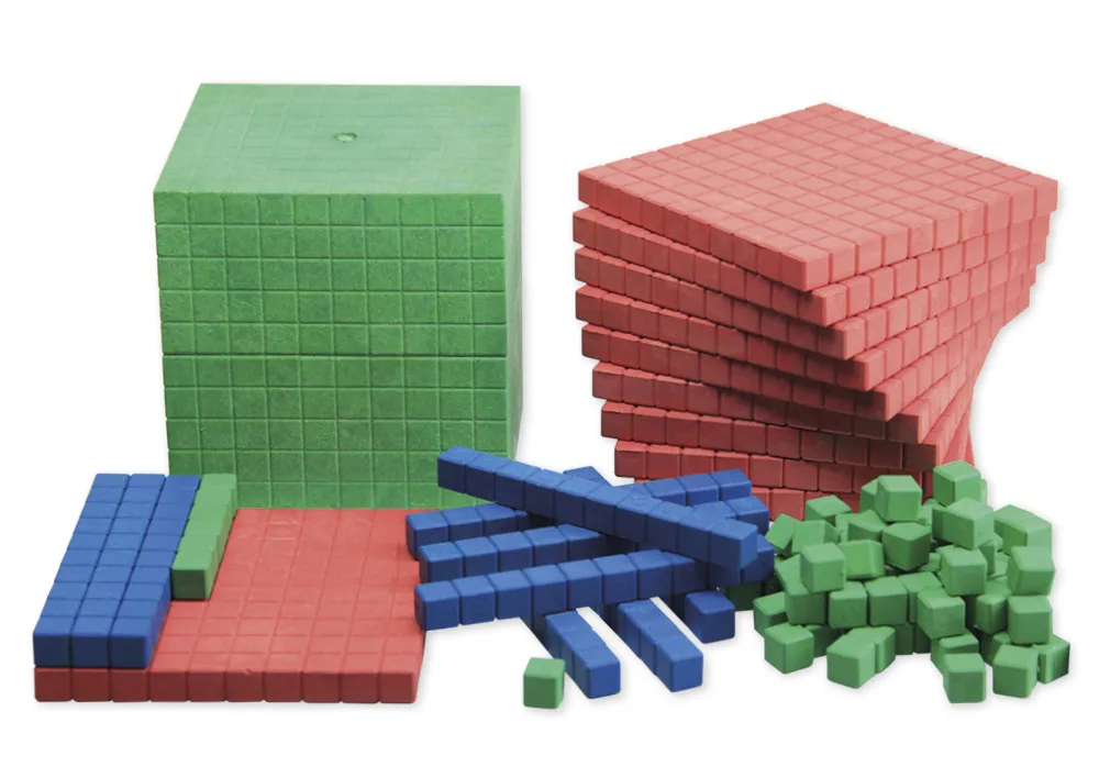 Dienes bassortiment Montessori, 121 stycken, RE-Wood "Montessori Premium"