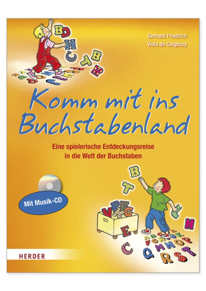 Buch "Komm mit ins Buchstabenland", 80 Seiten