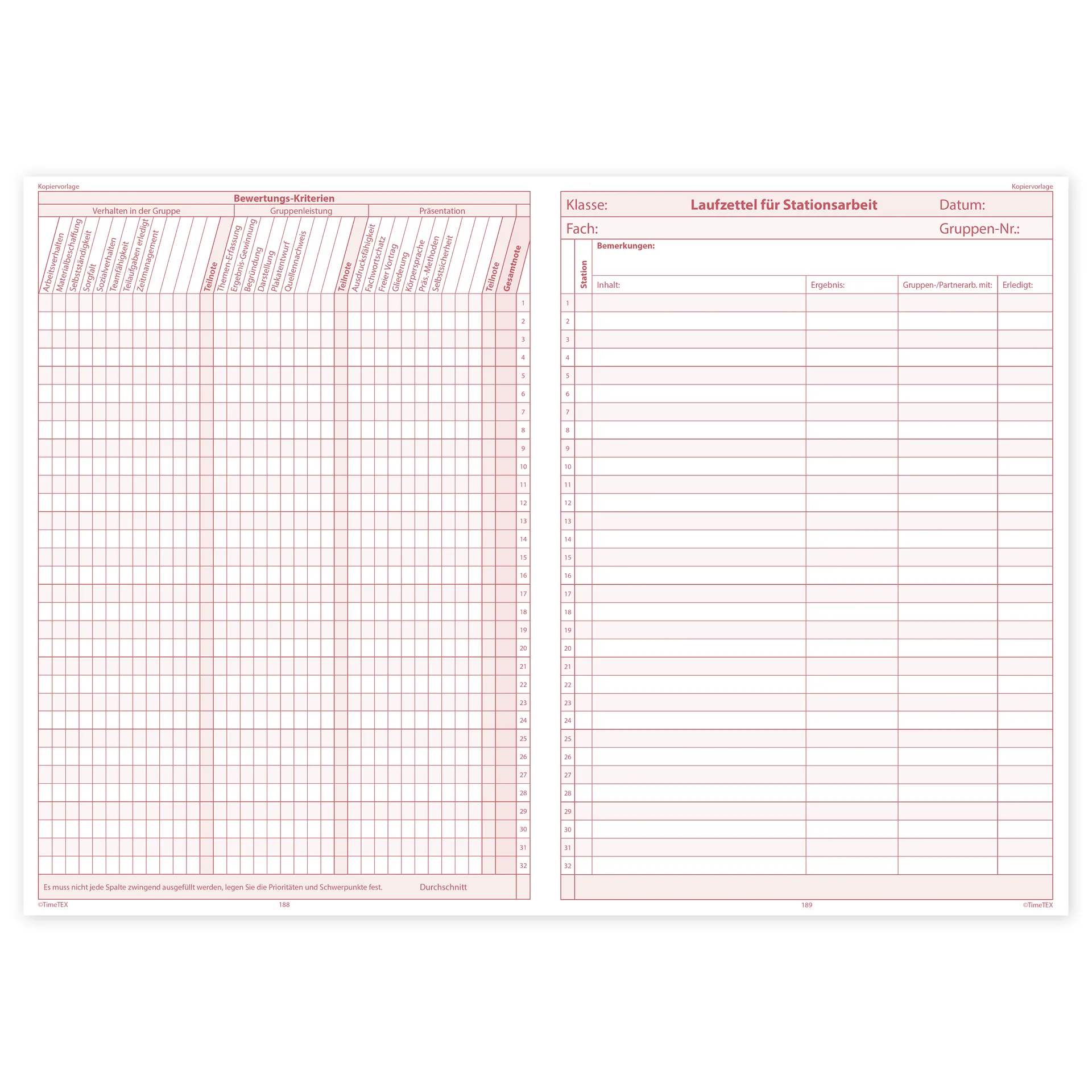 TimeTEX Referendariats-Planer "Completo" A4-Plus