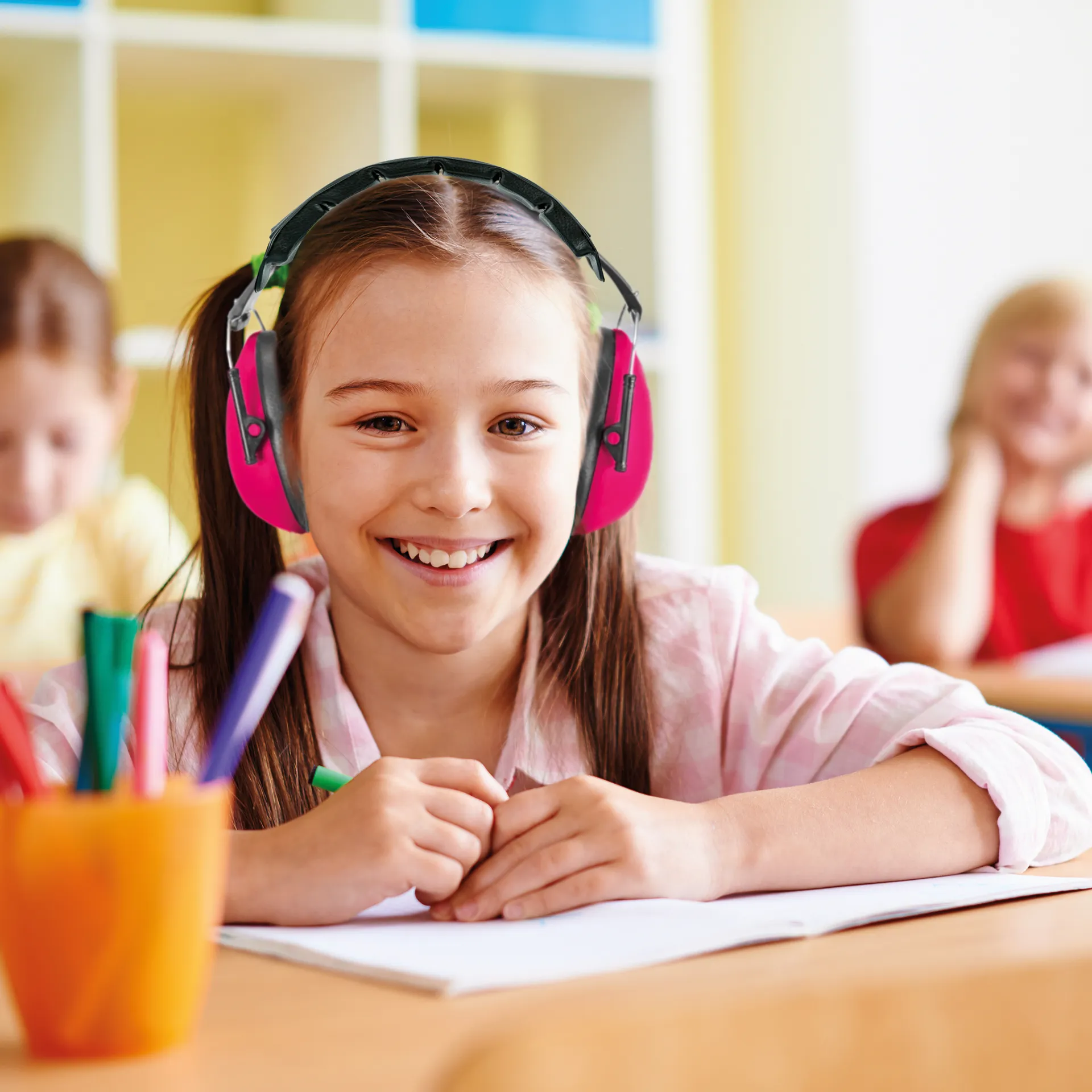 Klassensatz Gehör-Schutz "Auris Plus", 24-tlg., in Box