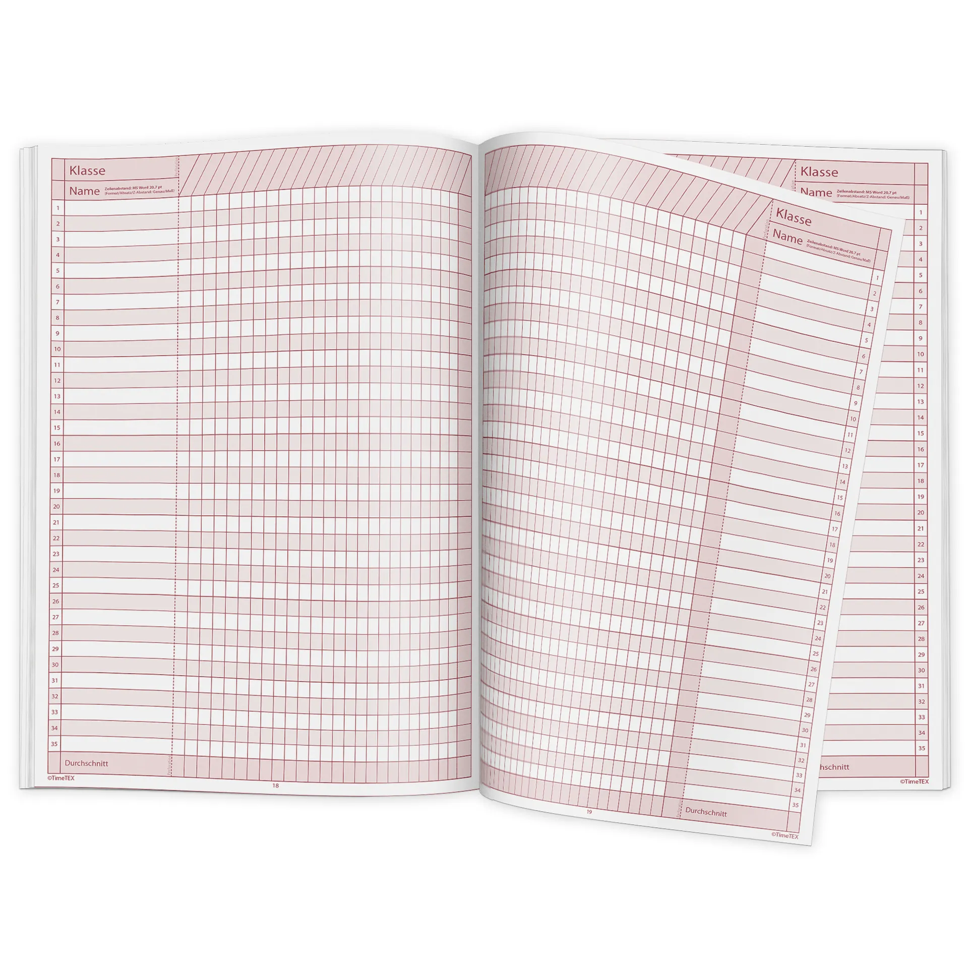 TimeTEX Schul-Notenheft A4