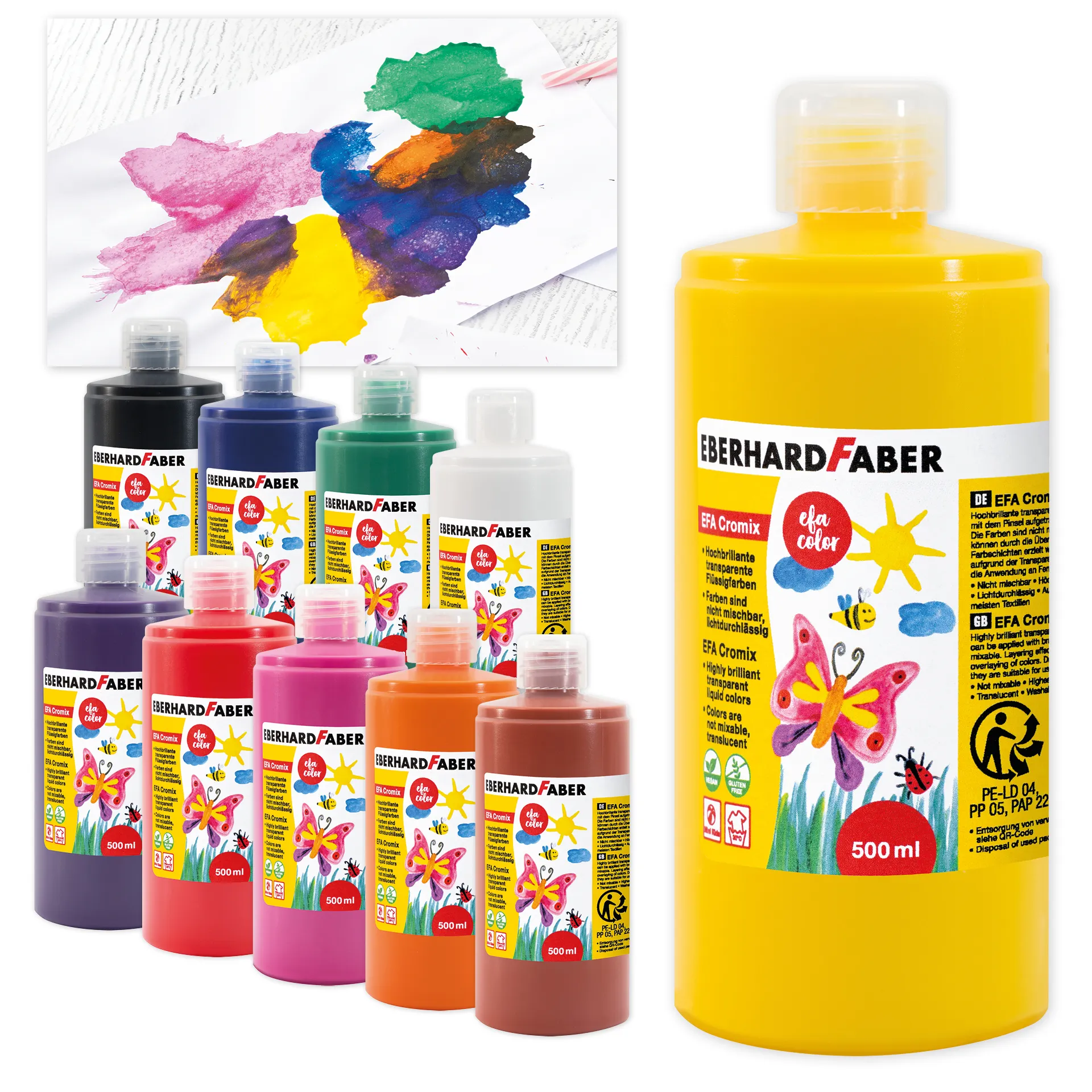 Eberhard Faber Cromix Transparentfarbe, 500 ml