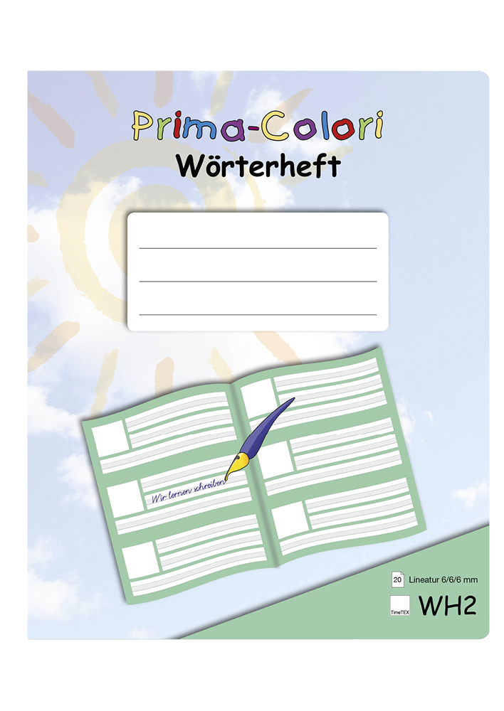 Prima-Colori Wörterheft WH2