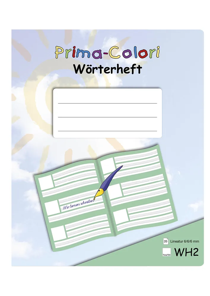 Prima-Colori Wörterheft WH2