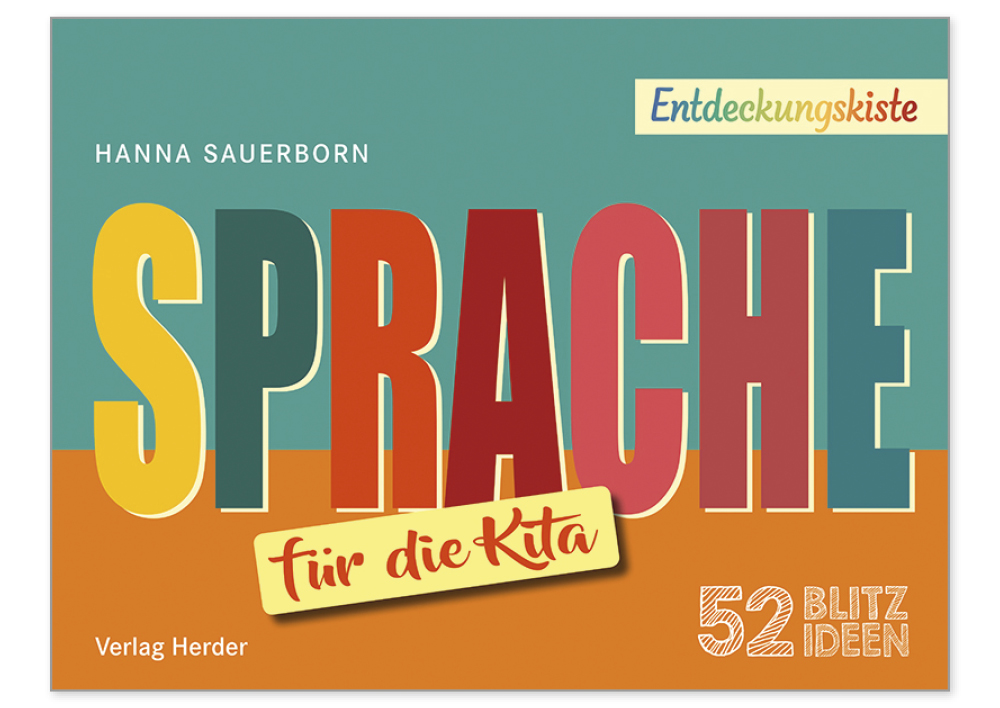 Buch "52 Blitzideen: Sprache. Praxisimpulse für Kitas und Schulkindbetreuung", 55 Seiten