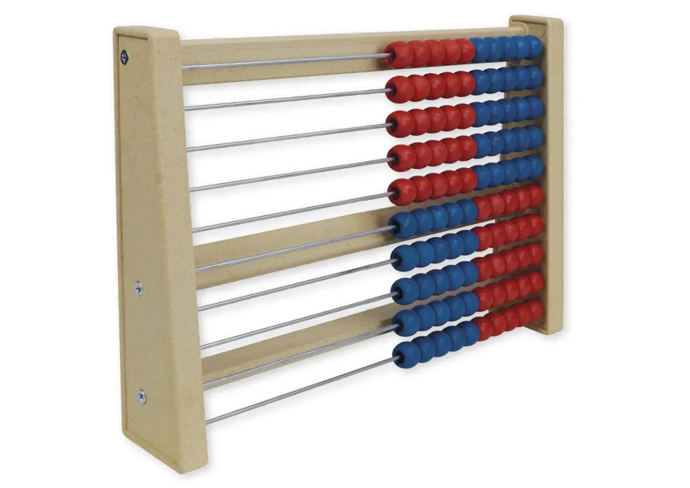 Klassensatz Rechenrahmen für 100-er Zahlenraum, 11-tlg., in Box