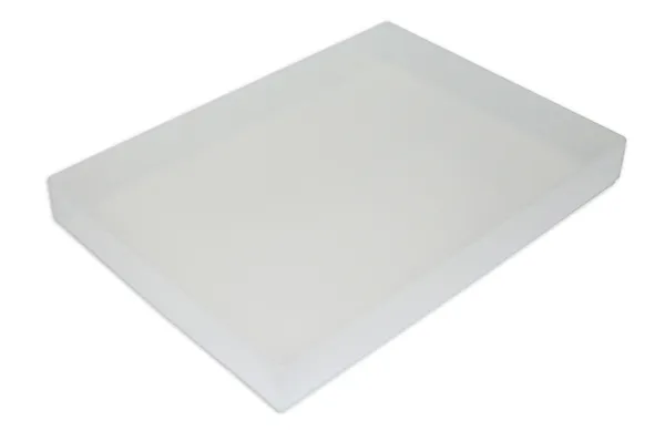 Kunststoff-Box A4 flach, transparent farblos