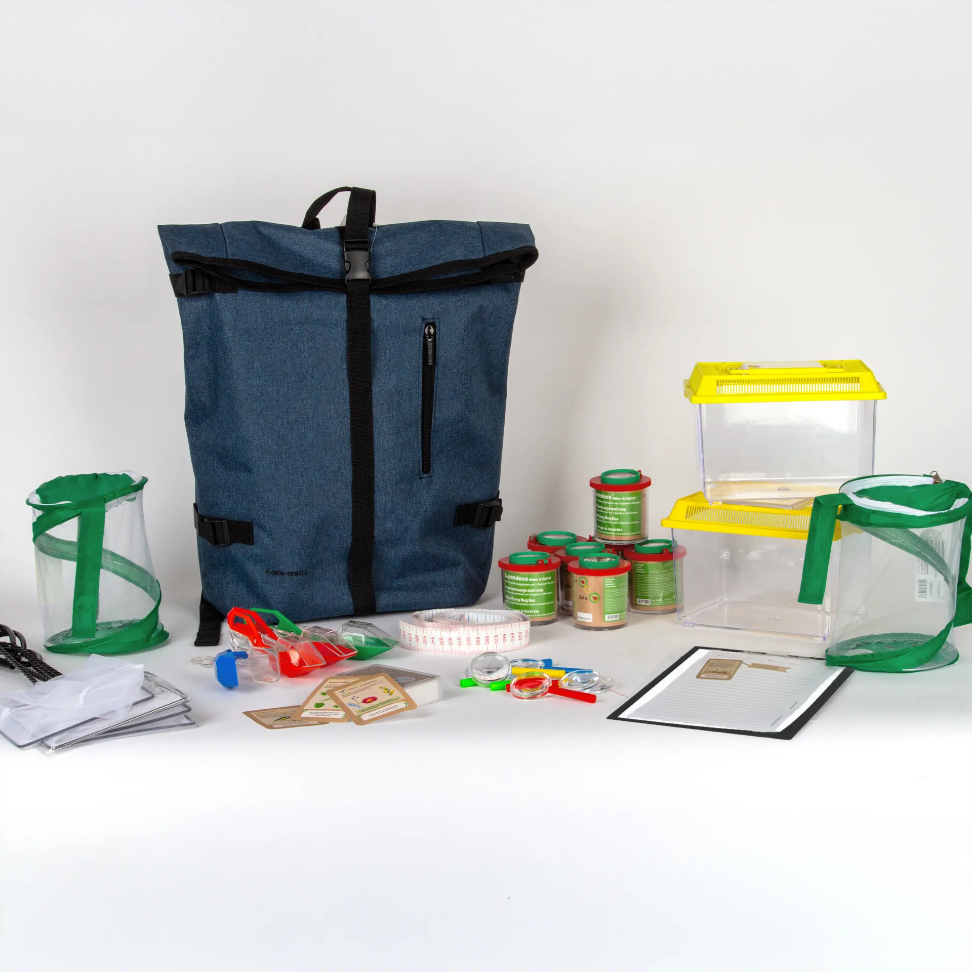 Forscher-Rucksack "Natur", Klassensatz, 38-tlg.