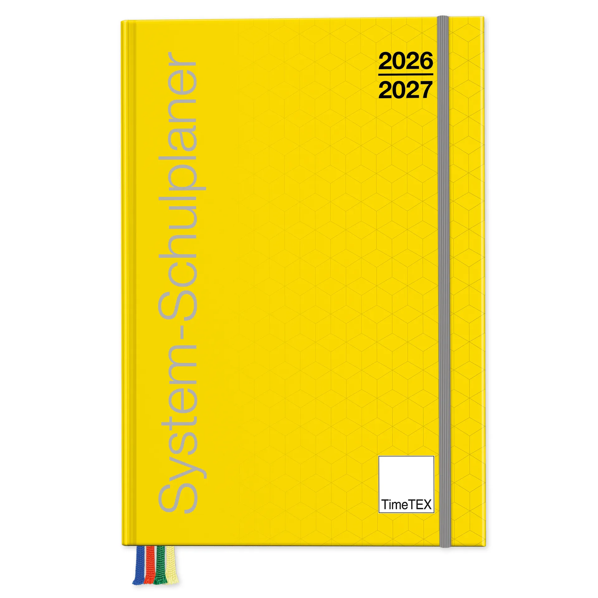 Systeem-schoolplannerset 2026/2027 A5-plus, geel