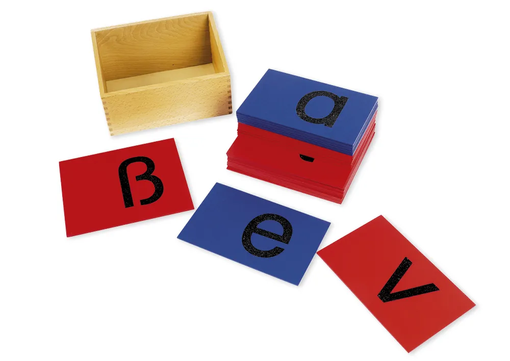 TimeTEX Sandpapier Kleinbuchstaben "Montessori Premium"