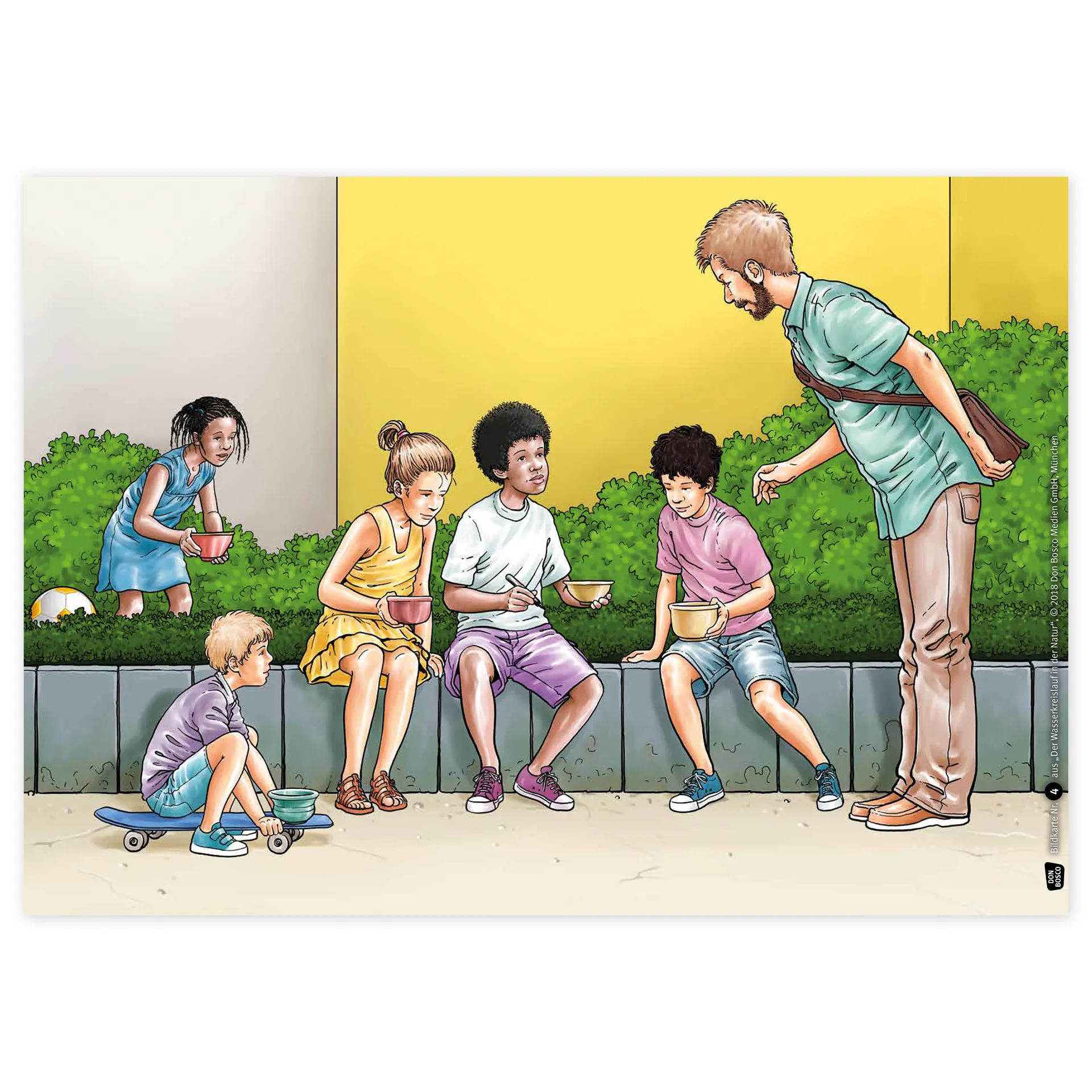 Bildergeschichten-Karten "Der Wasserkreislauf in der Natur", 12-tlg.