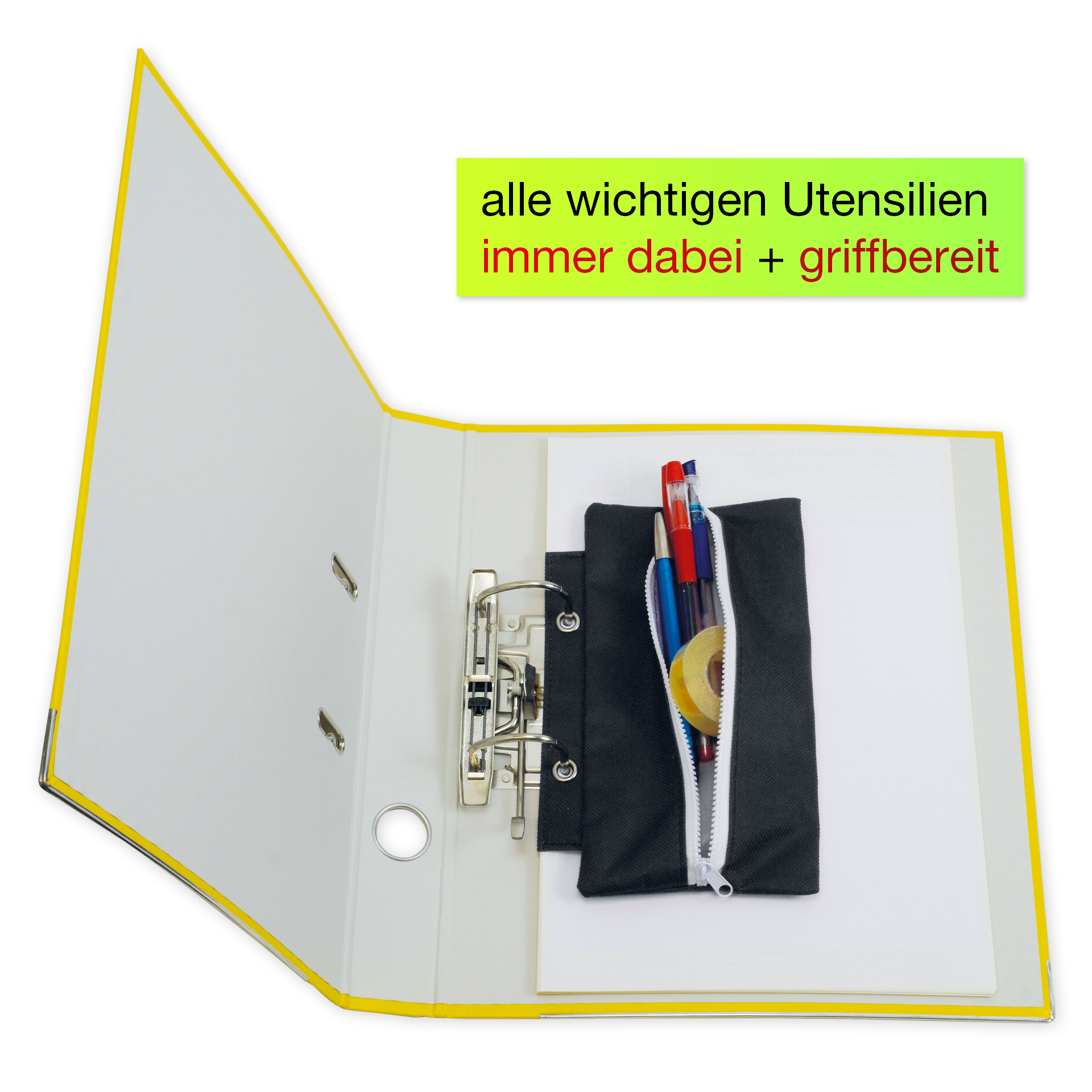 Schlampermäppchen zum Abheften