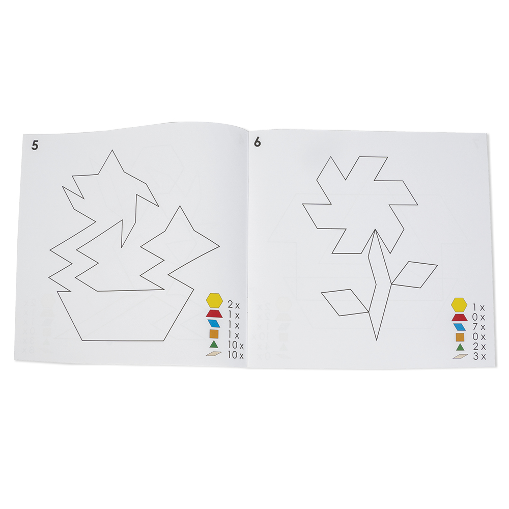 Läggande mallar för geometriska ytor