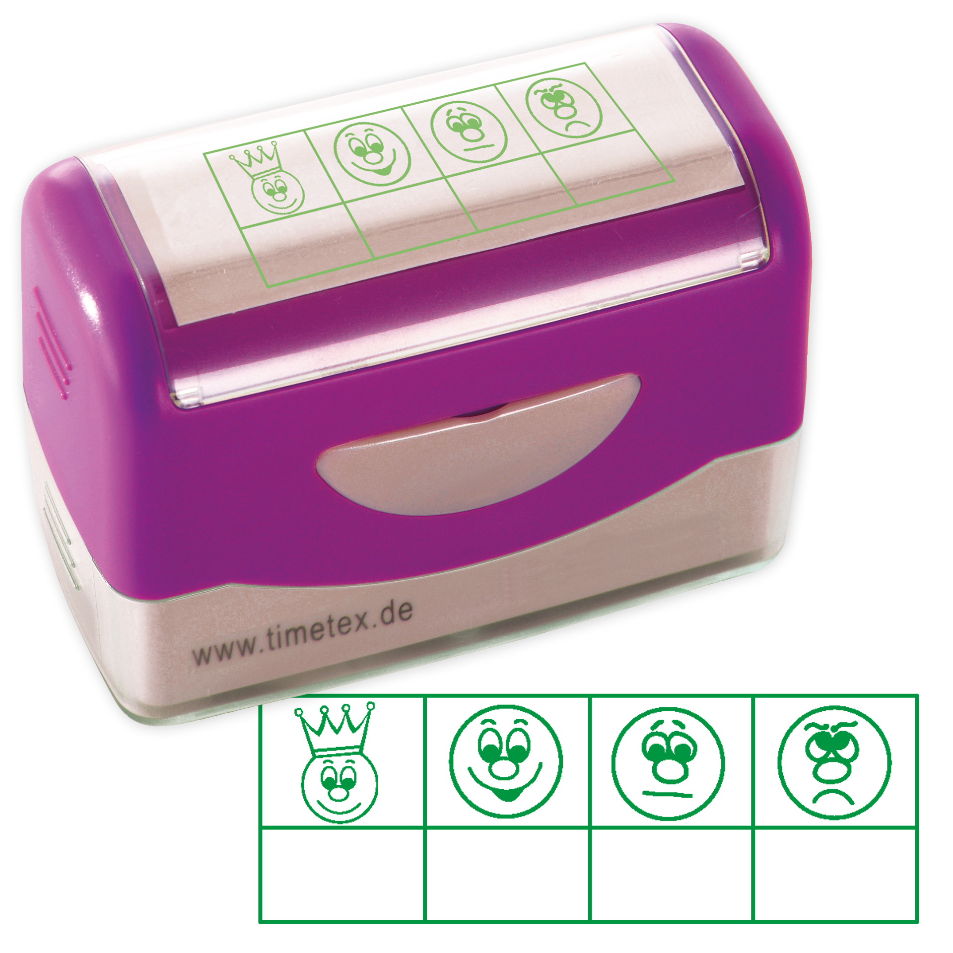 Stämpel serigrafi "Perpetuum", "4 ansikten"
