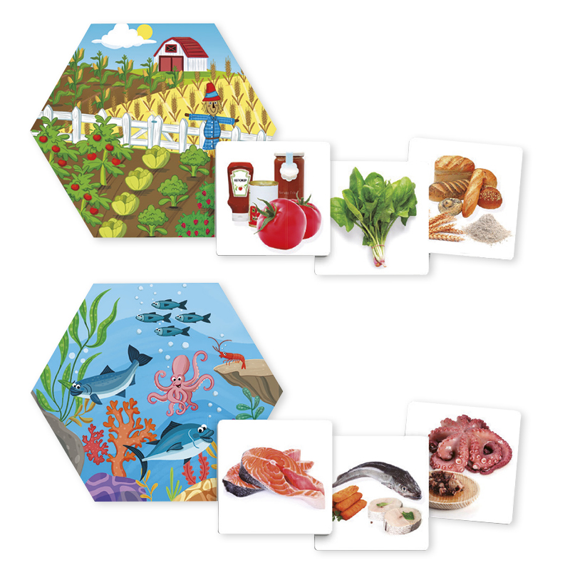 Vart kommer vår mat ifrån? 36 delar.