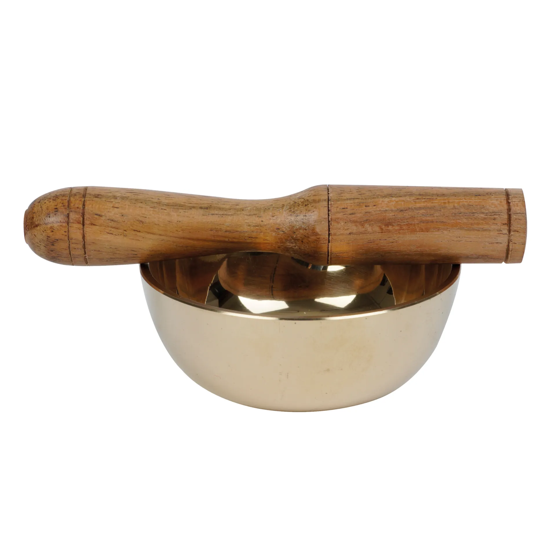 Vas tibetan în săculeț brodat, ø 7,0 cm, aprox. 160 g