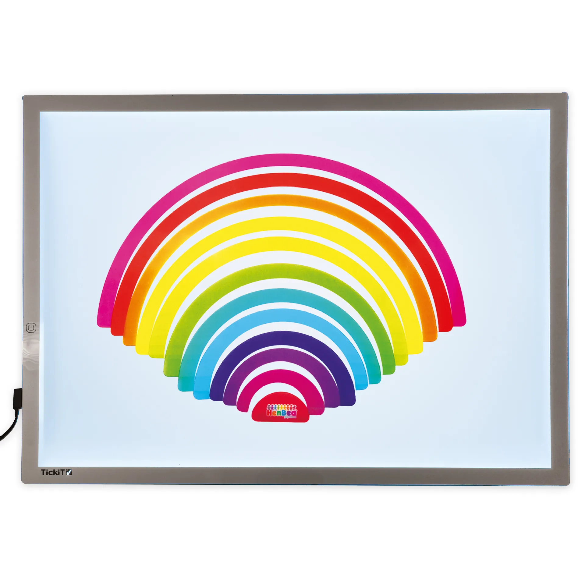 Regenbogen für die Leuchtplatte, 24-tlg. Regenbogen für die Leuchtplatte, 24-tlg.