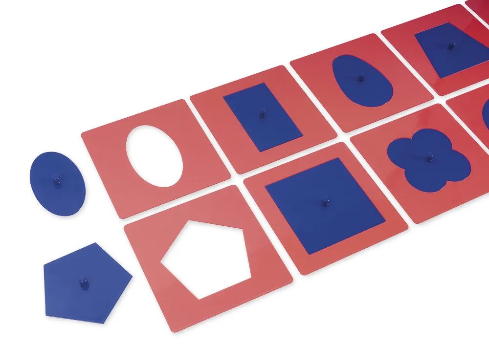 TimeTEX metallinläggsfigurer "Montessori Premium"