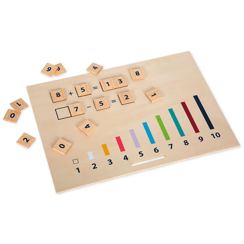 Lernbox "Rechenstäbchen und Zahlen", 460-tlg. Lernbox "Rechenstäbchen und Zahlen", 460-tlg.