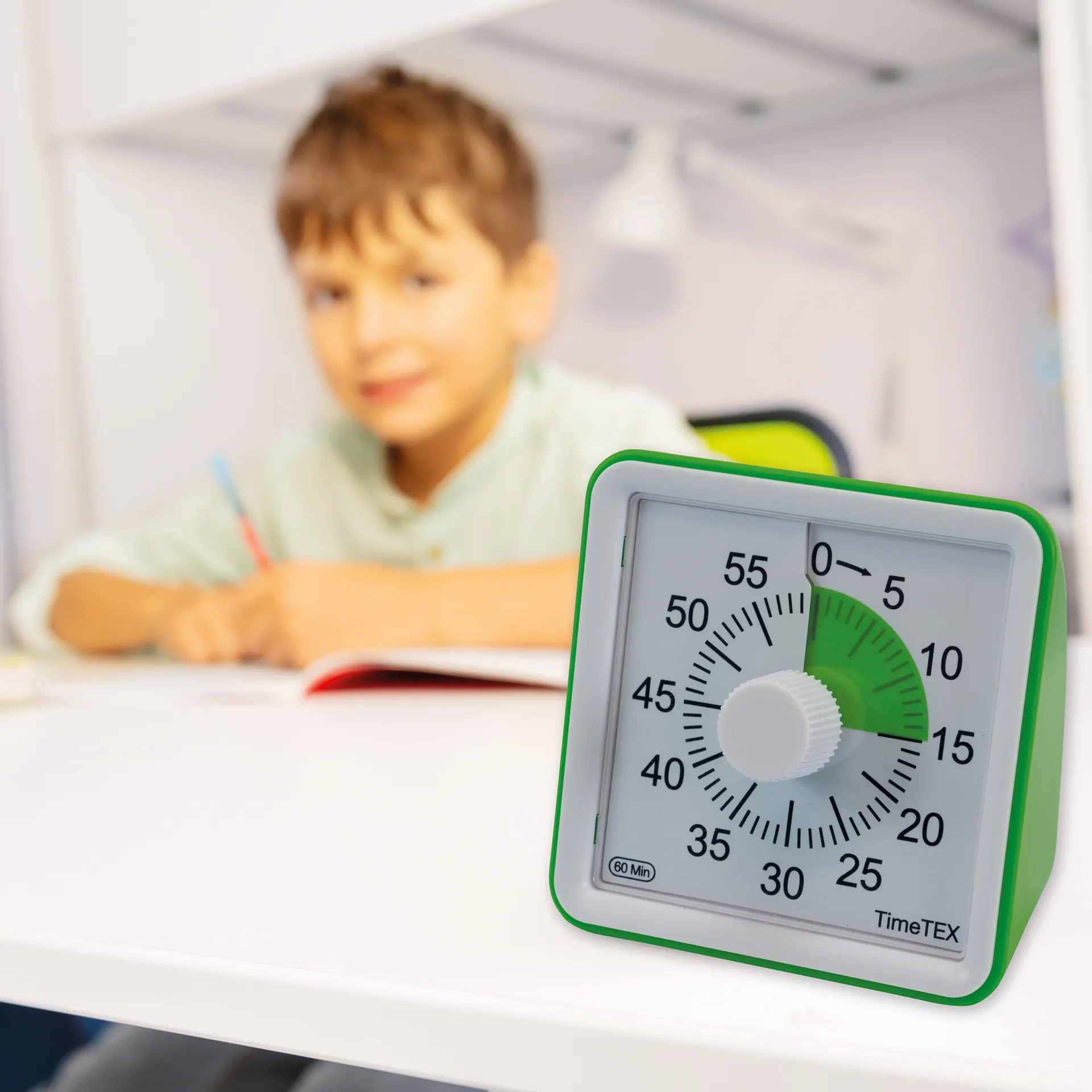 TimeTEX „Cichy” kompaktowy zegar