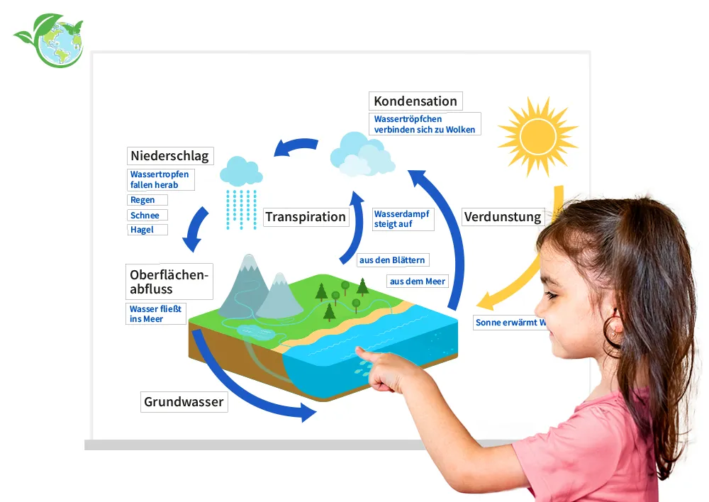 Wasserkreislauf, magnetisch, 28-tlg.