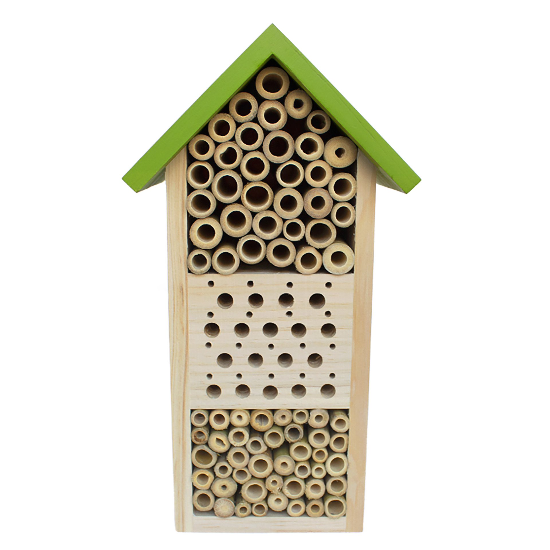 Wildbienen-Hotel, aus Holz