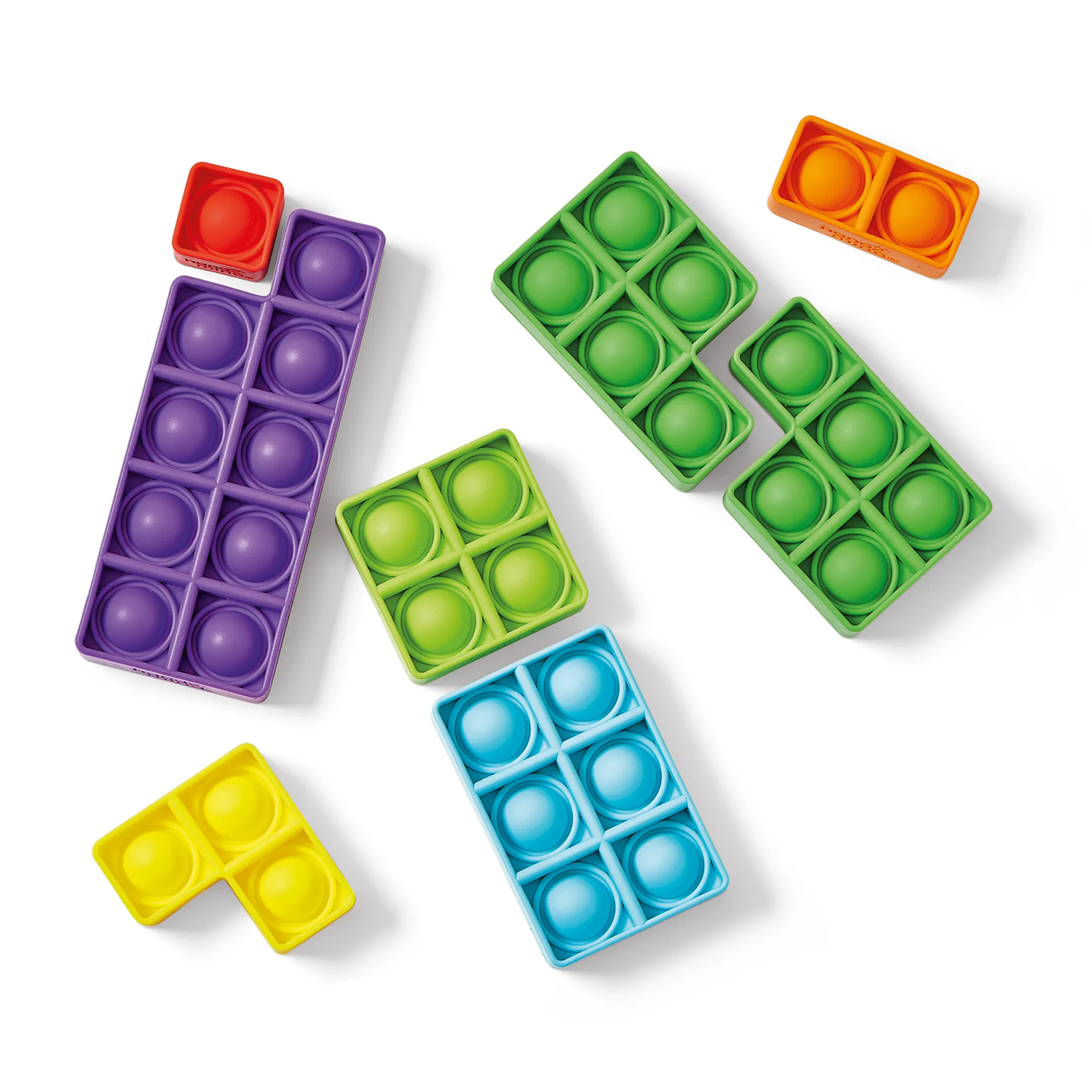 Poppers matematik "Talområde op til 10", sæt med 11 dele.