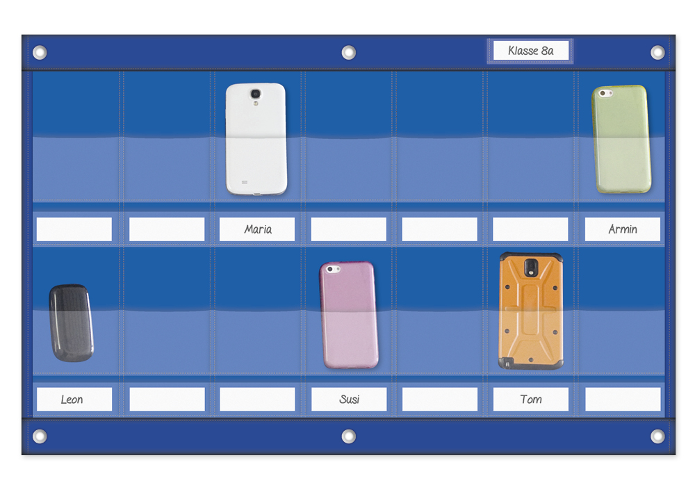 TimeTEX mobių telefonų sudėjimo vieta su kišenėlėmis Collecta