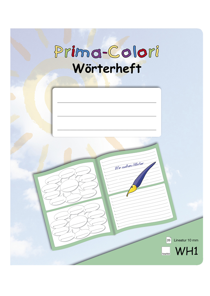 Prima-Colori Wörterheft WH1