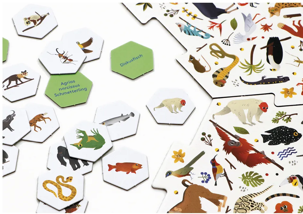 Wimmel-Suchspiel "Dschungel", 308-tlg.