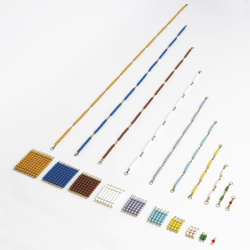 TimeTEX korte perlekæder "Montessori Premium"