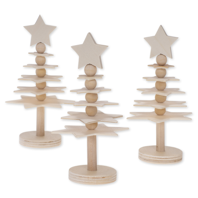 Kleiner Sternenbaum, 3 Stück, 42-tlg.