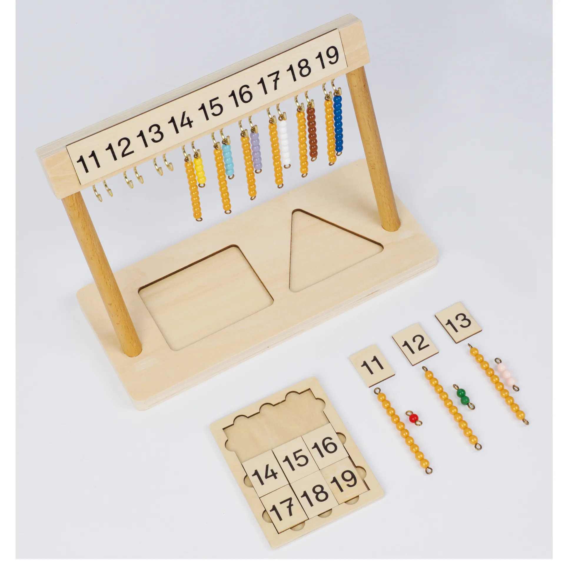 TimeTEX Aufhängung für Perlentreppe 11-19 "Montessori Premium"