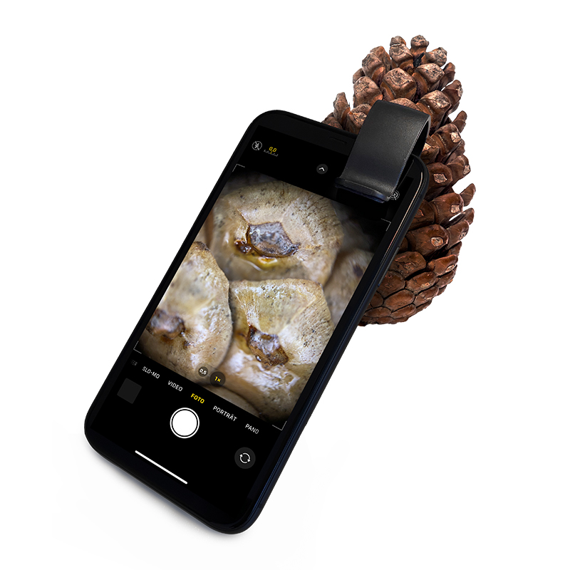 Handy-Mikroskop "Super" 200-fach, 35x65 mm