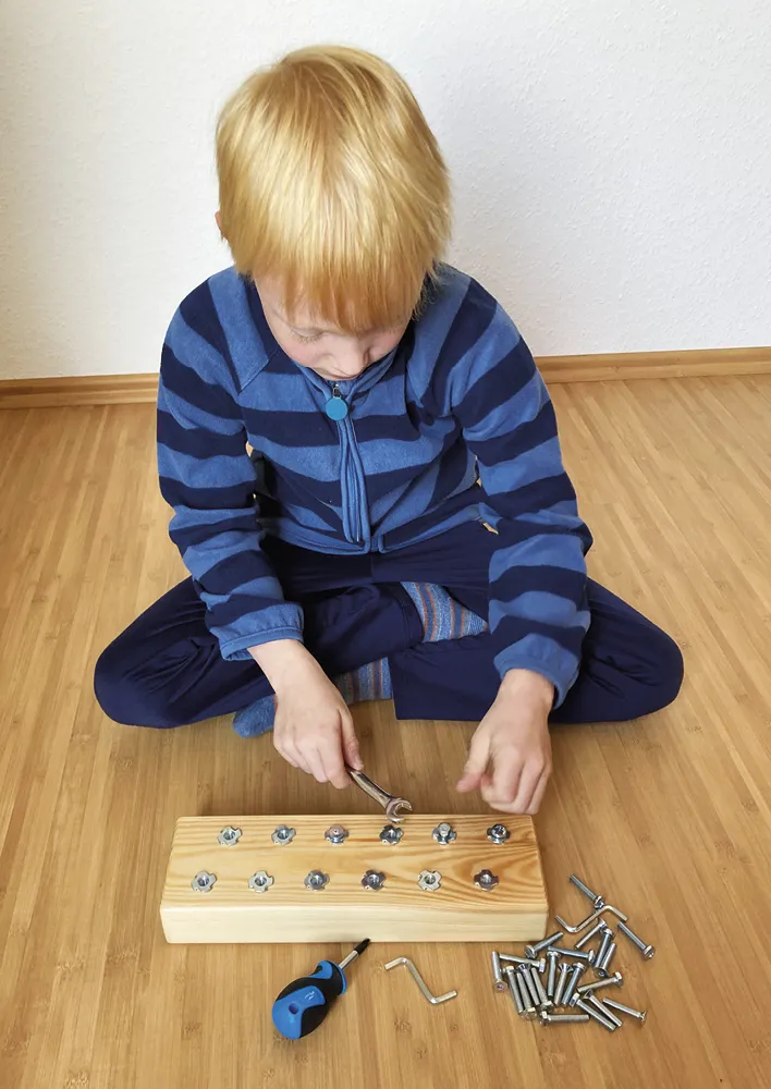 Schraubblock-Set "Was passt?", 32-tlg.