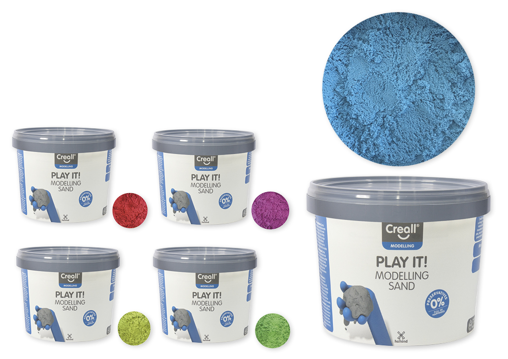 TimeTEX Modelliersand farbig, 750 g