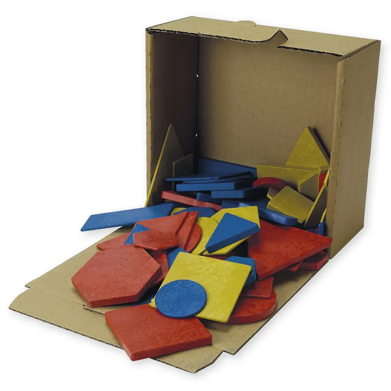 Geometriska ytor av RE-Wood Maxi, 60 st. i låda