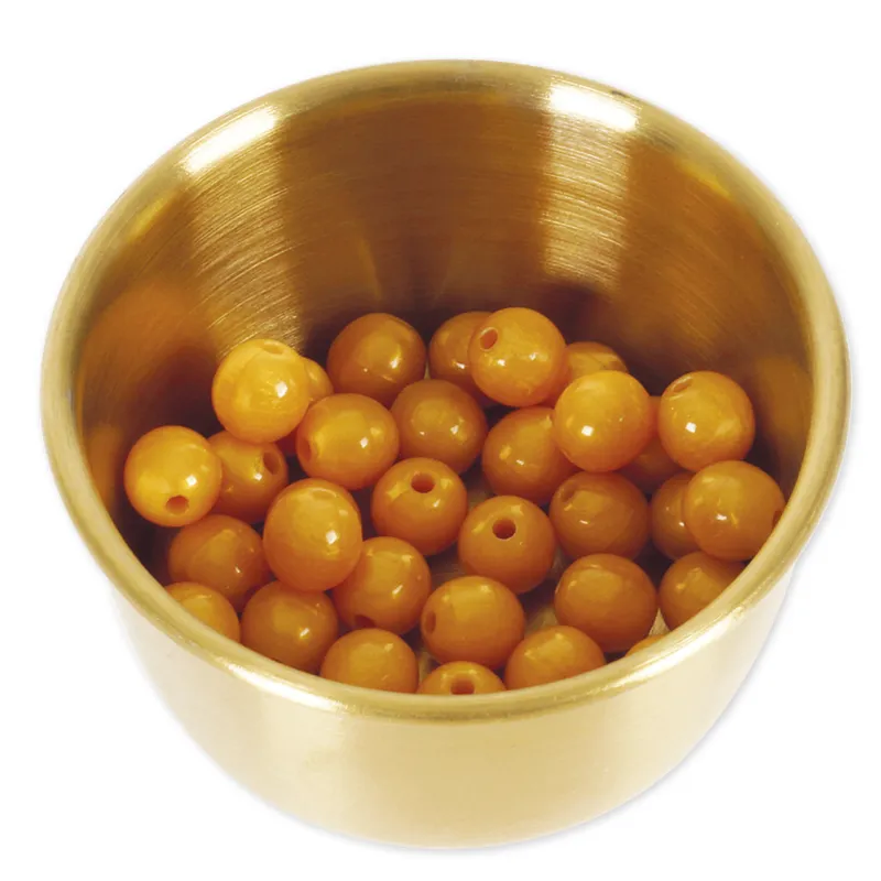 TimeTEX Miska pro zlatý perlový materiál, kov "Montessori Premium"