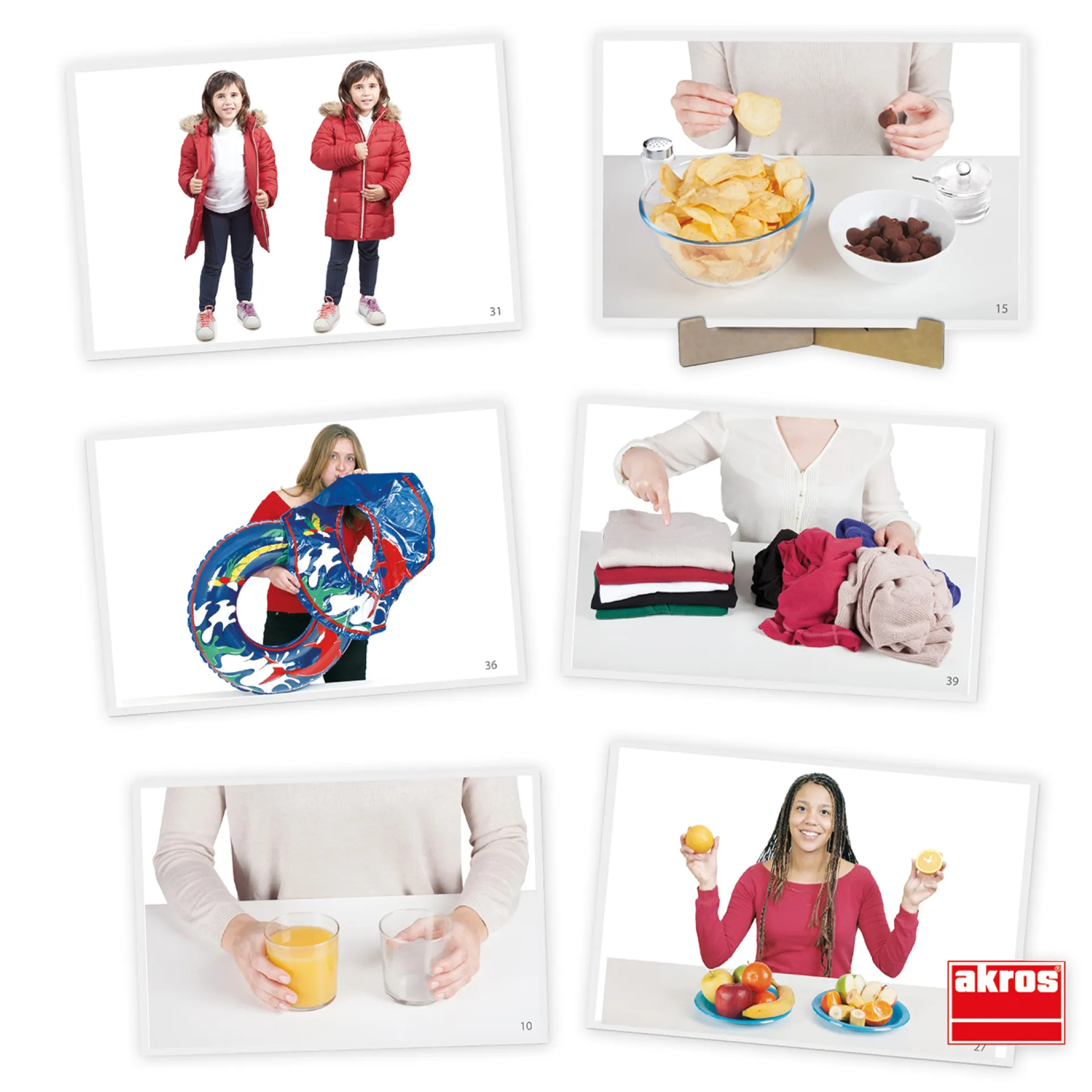 Bildkarten "Adjektive", 54-tlg.