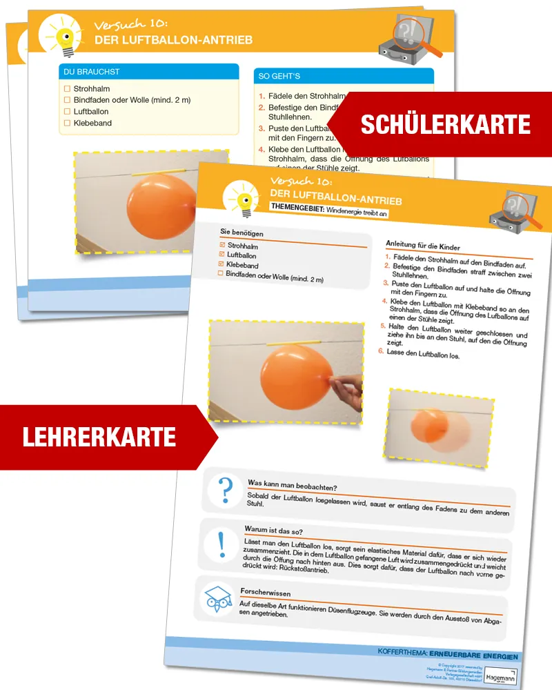Forscherkoffer "Erneuerbare Energien", 83-tlg.