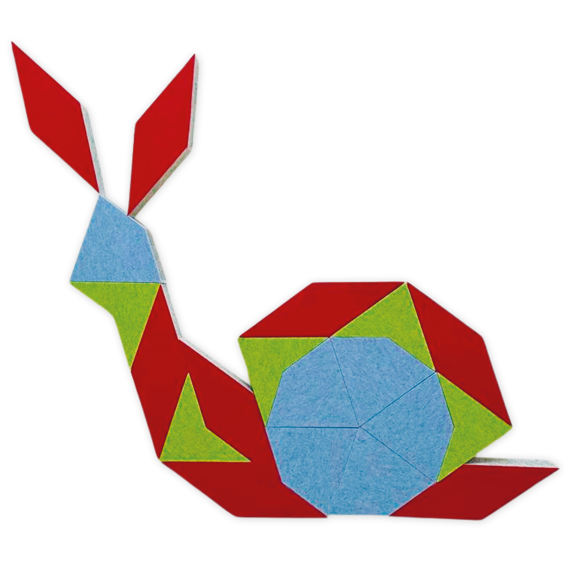 TimeTEX Schallabsorber Silentstar "Schnecke", 127x105 cm, 19-tlg.
