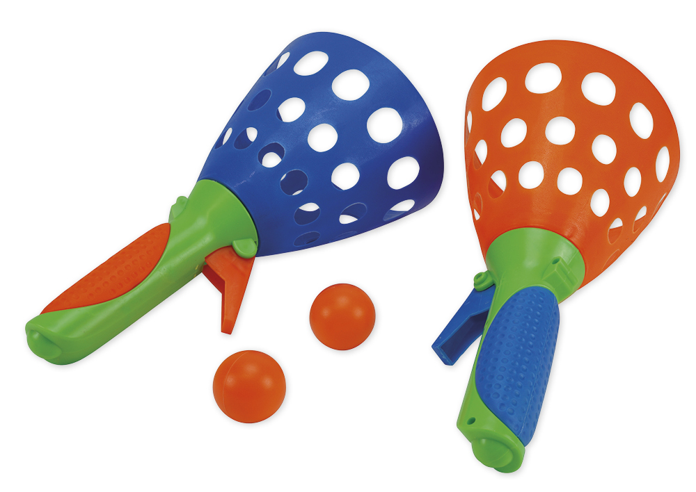 Hagemann Koordinations-Spiel "Fang den Ball", 4-tlg.