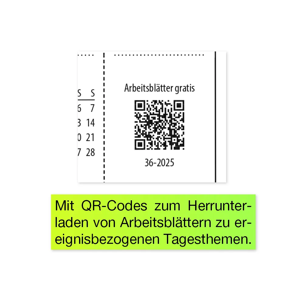 TimeTEX Trend-Schulplaner A4, 2025/2026, flamingo