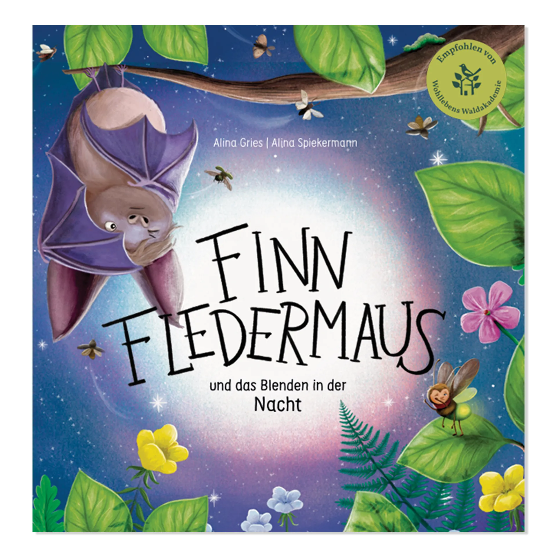 Buch "Finn Fledermaus und das Blenden in der Nacht", 48 Seiten